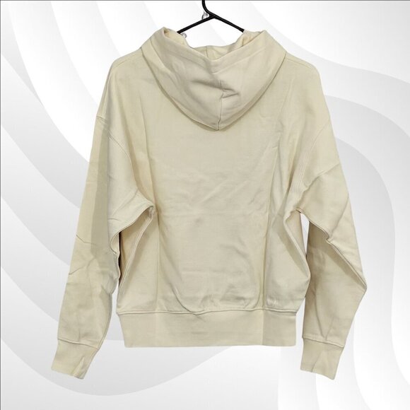 2/$50 WeWoreWhat Off-White Oversized Hoodie Size XS | Cozy Casual Sweatshirt - Picture 4 of 8